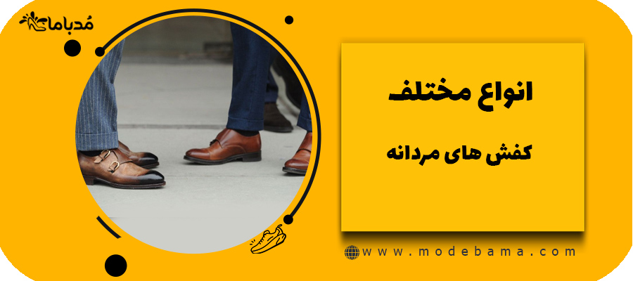 انواع مختلف کفش های مردانه